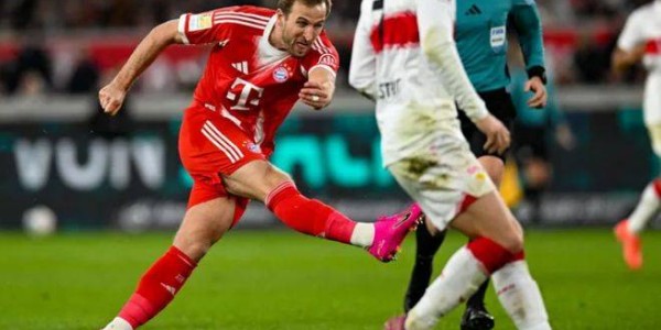 凯恩替补戴帽！德甲已造100球，领跑五大联赛射手榜，反超姆巴佩