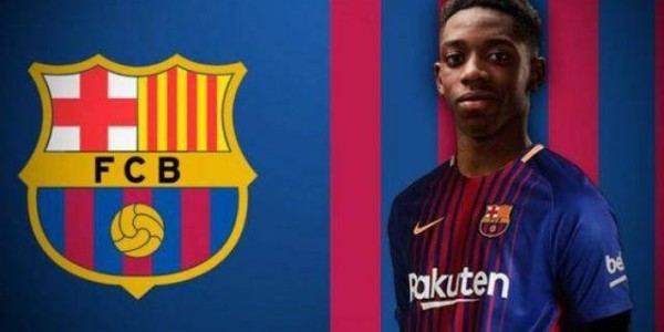 巴萨史上最失败的引援之一，2017年夏窗的登贝莱——1.35亿欧