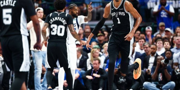 文班亚马40+15状元弗拉格10+10 马刺狂胜独行侠